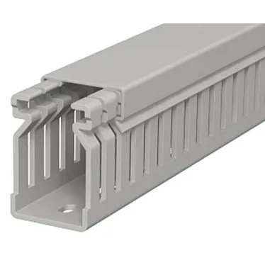 Распределительный кабельный канал LK4 40x25x2000 мм (ПВХ, серый)