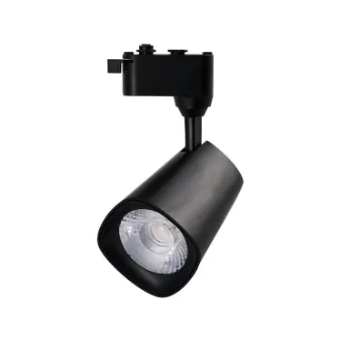 Светильник трековый однофазный ДПО LED-15 Вт 1350 Лм 3000К IP40 черный 24° 180–250В Jazzway