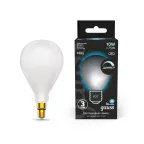 Лампа светодиодная Filament А160 10W 890lm 4100К Е27 milky диммируемая LED 1/6 | 179202210-D | Gauss