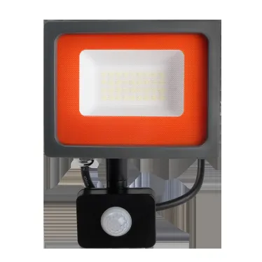 Прожектор светодиодный ДО-30Вт SMD 6500К 2550 Лм датчик движения SMD