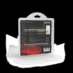 Лента светодиодная LED 2835/60-SMD 4.8 Вт/м 210 лм/м Красный DC 12В IP66 8мм (блистер 5м) Black Gauss