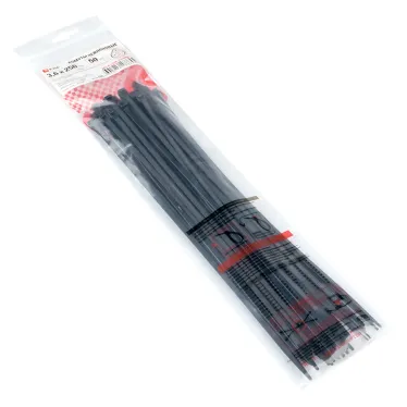 Хомут P6.6 стандартный черный 3.6x250 (50шт) FlexLock PROxima