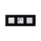 Рамка-декор на 3 поста для 2700630-03., S27Pl, чёрный