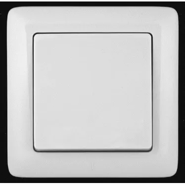 ХИТ Выключатель одноклавишный скрытый 250В 6А белый