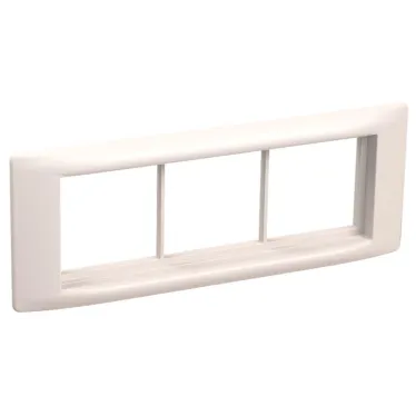 Рамка и суппорт для кабель-канала на 6 модулей 60мм Праймер