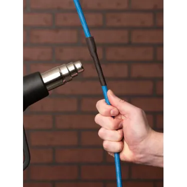 Трубка термоусаживаемая ТУТ нг 10/5 черная в отрезках по 1м PROxima