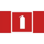 Знак безопасности BL-3517.F04"Огнетушитель" | a18744 | Белый свет