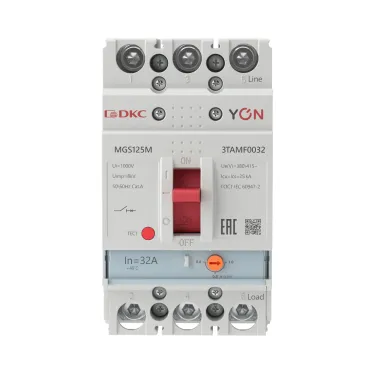 Выключатель автоматический YON MGS125 3P 25,6-32A 25kA