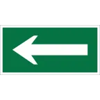 Знак безопасности BL-4020.N01"Движение к выезду" | a18729 | Белый свет