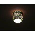 Светильник точечный декоративный DK88-3 декор "3D звездный дождь" G9,220V, 35W, серебро/мультиколор | Б0032369 | ЭРА