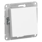 Переключатель одноклавишный ATLASDESIGN AQUA IP44 схема 6 10АХ механизм белый