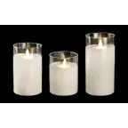 Свечи CL7-SET3-wh (компл. 3-х свечей, белый)