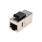 Адаптер проходной формата Keystone Jack RJ-45(8P8C) FTP CAT 5e