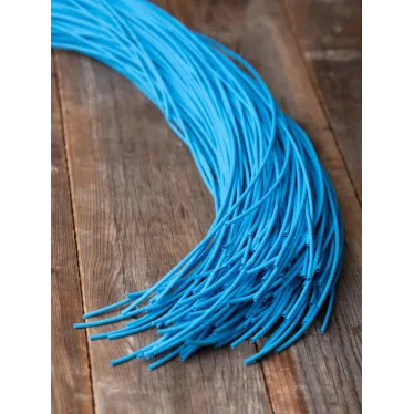 Трубка термоусаживаемая ТУТ нг 4/2 синяя в отрезках по 1м PROxima