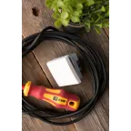 Выключатель 10А, 1 клавишный проходной без индикатора