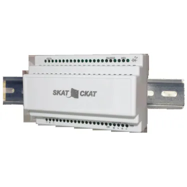 SKAT-24-2,0 DIN источник питания 24В 2А пластиковый корпус под DIN рейку 35 мм | 585 | Бастион