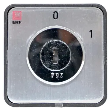 Переключатель кулачковый ПК-1-112 10А 2P '0-1' с ключом