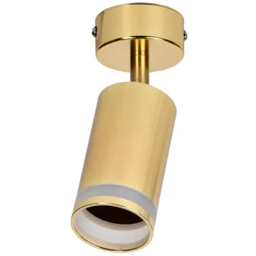 LIGHTING Светильник 4006 накладной настено-потолочный под лампу GU10 золото IEK