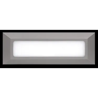 Светильник светодиодный ДВО-5w 4000K 340Лм IP65 для фасадов серый