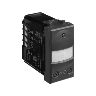 Avanti Датчик движения модульный, , Черный матовый, 1 модуль