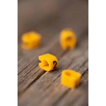 Маркер кабельный 2.5кв.мм 2 (1000ед) (ЕС-1)