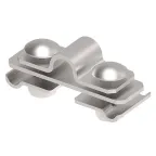 Адаптер для соединения токоотвода высокого напряжения HVI с молниеприемной мачтой. Материал - нержавеющая сталь.