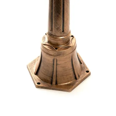 Светильник НТУ-60w столб-1.06м Е27 IP44 черное золото