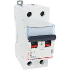 Выключатель автоматический двухполюсный 40А C DX3-E 6кА