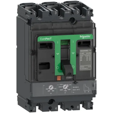 АВТОМ.ВЫКЛ.NSX160B 25kA AC 3П3Т 100A TMD