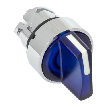 Механизм переключателя исполнительный ХB4 синий на 2 положения с фиксацией без подсветки с короткой ручкой PROxima