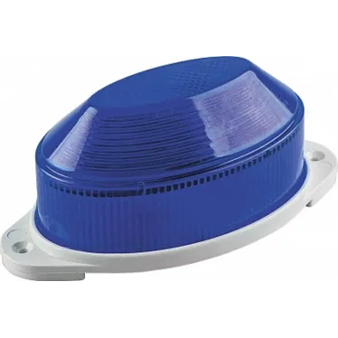 Строб 1.3w синий IP54