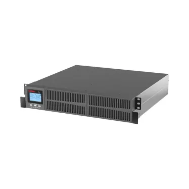 Источник бесперебойного питания Online Small Rackmount, 3000 ВА/2700 Вт, 1/1, 8xIEC C13, EPO, USB, RS-232, Rack 2U, з/у 1А, 6x9Ач