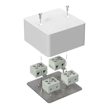 Коробка огнестойкая для кабель-канала 40-0460-FR10.0-8 Е15-Е120 85х85х45