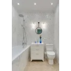 GLOSSA Рамка горизонтальная 2 поста белая