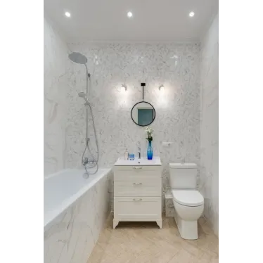 GLOSSA Рамка горизонтальная 2 поста белая