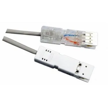 Патч-корд категория 110-110 5Е 2 метр PVC серый