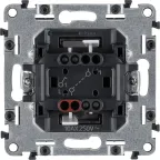 Valena LIFE Выключатель 10АХ 250В с лицевой панелью Безвинтовые зажимы Белый