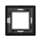 Рамка из алюминия, ''Avanti'', серая, 2 модуля