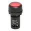 Кнопка красная SW2C-10D с подсветкой неон 1но IP54