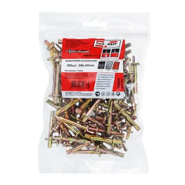 Анкер-клин М6х40 (100шт)