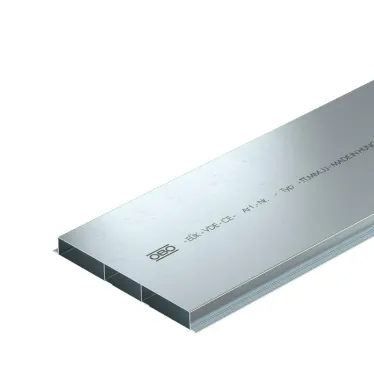 Кабельный канал для заливки в стяжку EUK 2000x250x28 мм (сталь)