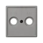 Крышка для розетки R-TV/SAT (ТВ, Спутник), серый