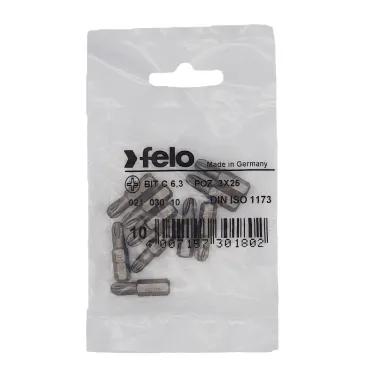 Бита крестовая серия Industrial PZ 3X25, 10 шт