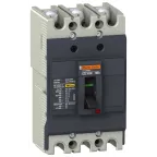 Выключатель автоматический трехполюсный EZC100 18 KA/380В 3T 32 A