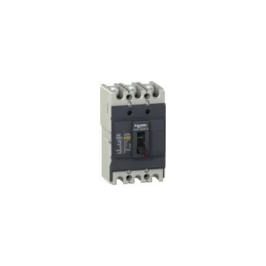 Выключатель автоматический трехполюсный EZC100 18 KA/380В 3T 32 A