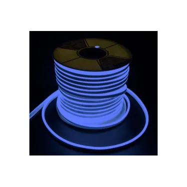 Лента светодиодная ''Неон'' PFN-01 2835/120 220V 6w/m 8х16мм Blue IP65 1м синяя