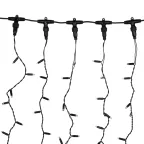 Гирлянда "Светодиодный Дождь" 2х3м, эффект мерцания, черный провод, 230 В, диоды БЕЛЫЕ, 760 LED | 235-201 | NEON-NIGHT