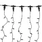 Гирлянда светодиодная Дождь 2х6 м, постоянное свечение, черный провод, 230 В, диоды ТЕПЛЫЙ БЕЛЫЙ | 235-376 | NEON-NIGHT