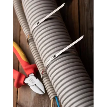 Хомут AISI 304 из нержавеющей стали, 4.6x360 (100 шт.) FlexLock PROxima