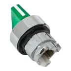 Механизм переключателя исполнительный ХB4 зеленый на 2 положения возвратный без фиксации с подсветкой с короткой ручкой PROxima